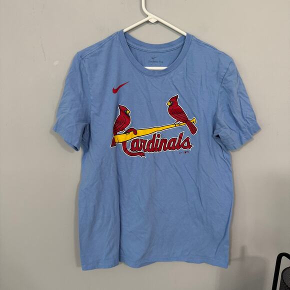 The Nike Tee St Louis Cardinals MLB Baseball Shirt Men's Size Medium Crewneck - Picture 1 of 5